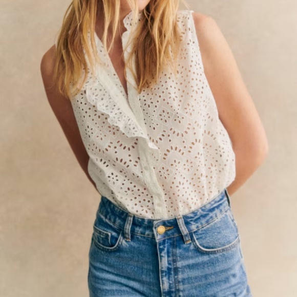 Sezane Tops - Sezane Celinda Shirt